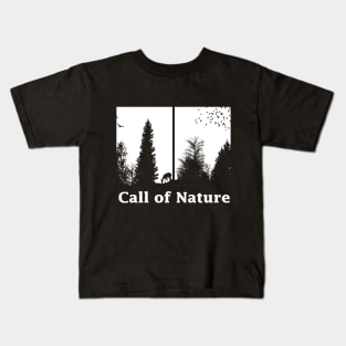 call of nature Kids T-Shirt